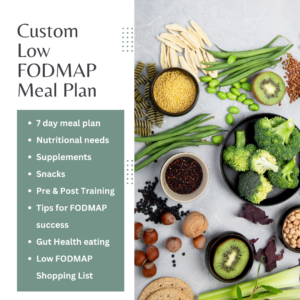 Custom 7 day Low FODMAP Meal Plan
